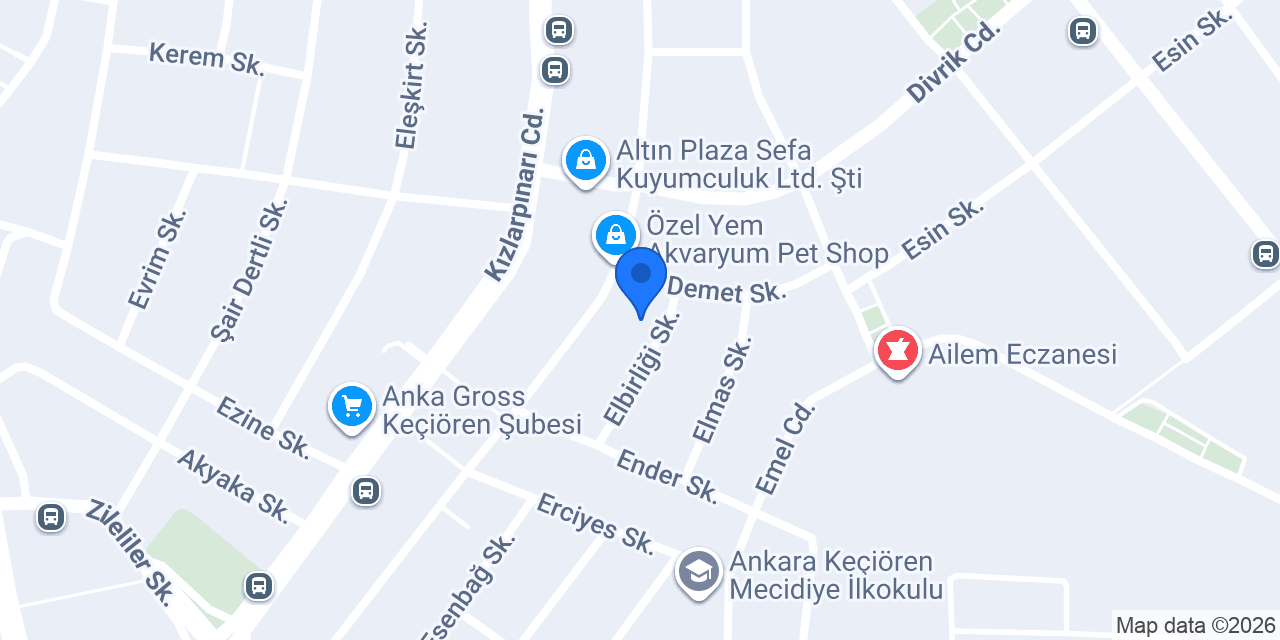 Yakın Oto Kurtarma konumu
