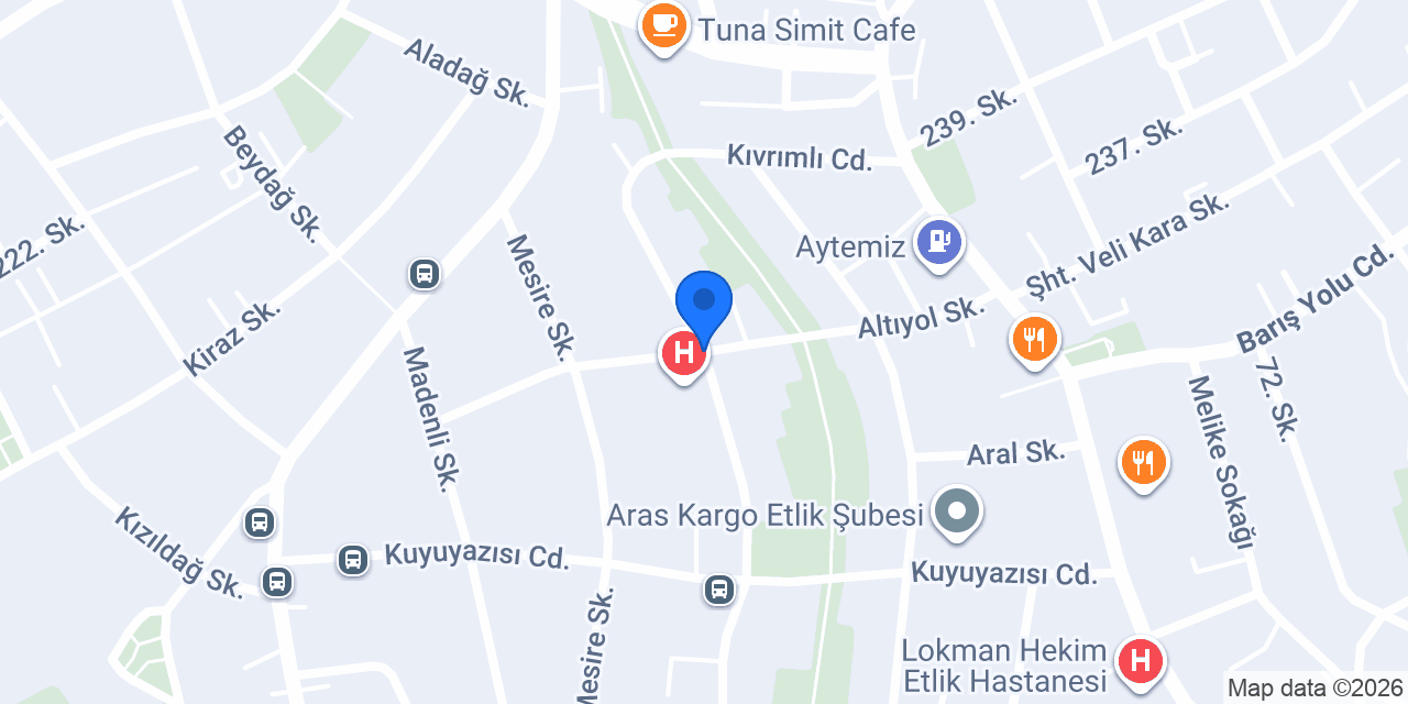 Andıç Doğalgaz Teknik Tesisat konumu