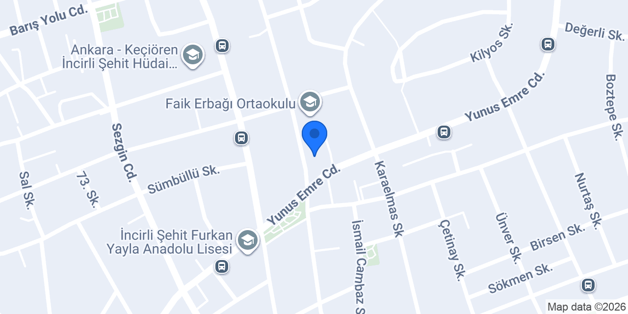 Sıfır 6 pide kebap salonu konumu