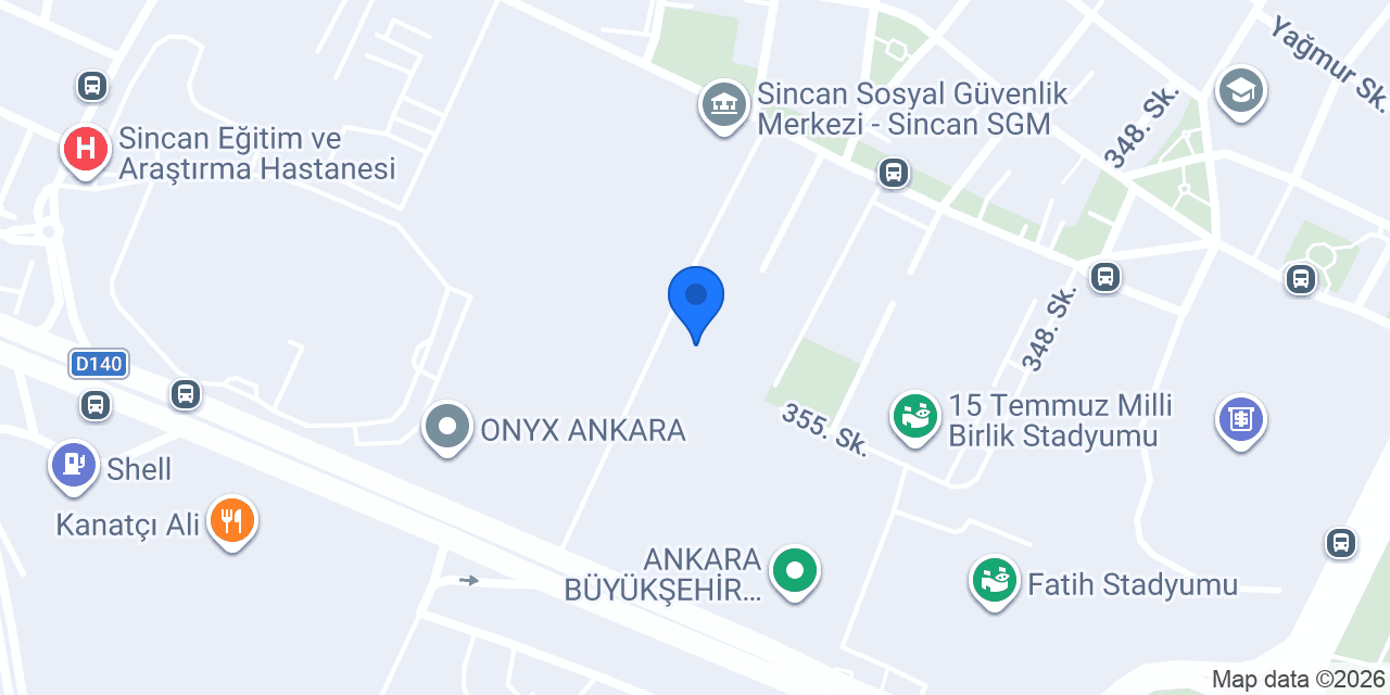 Yaman Terzi ve Kuru Temizleme konumu