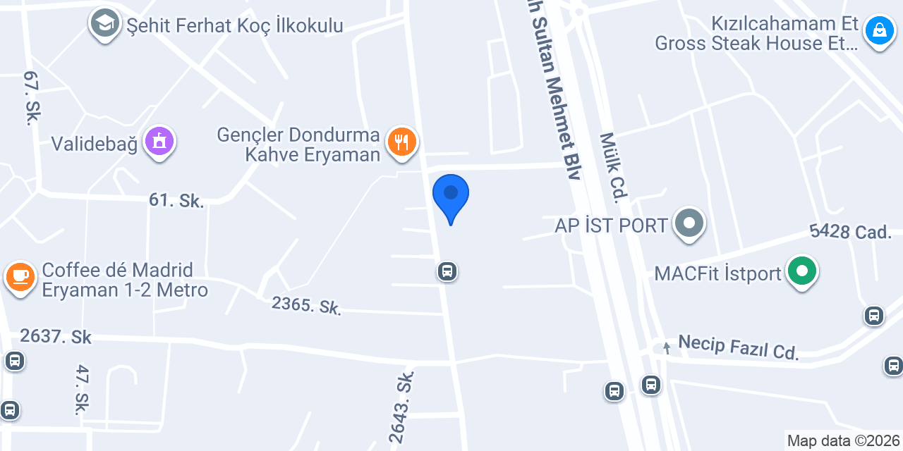 Öküz Burger Eryaman konumu