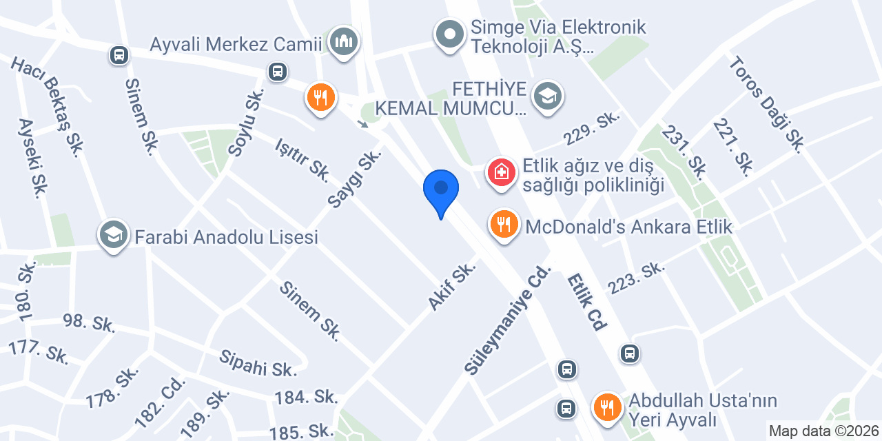 Oto 52 Jant Lastik konumu