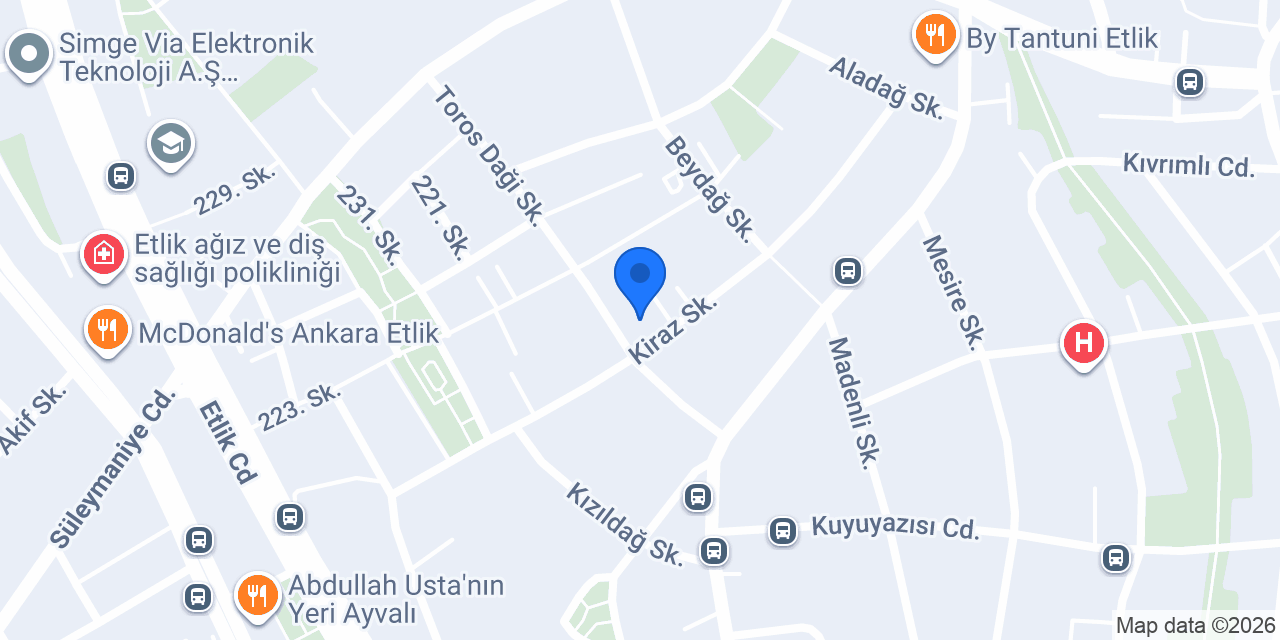 Derya Market konumu