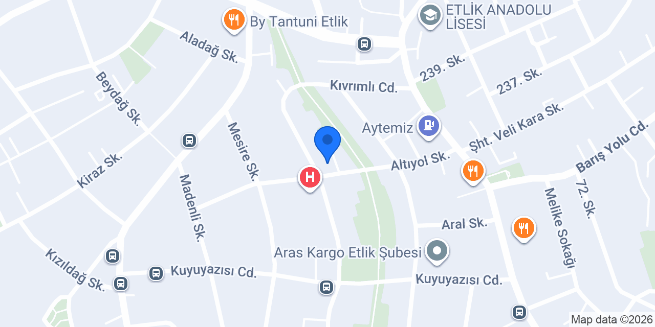 AKINSOY ECZANESİ konumu