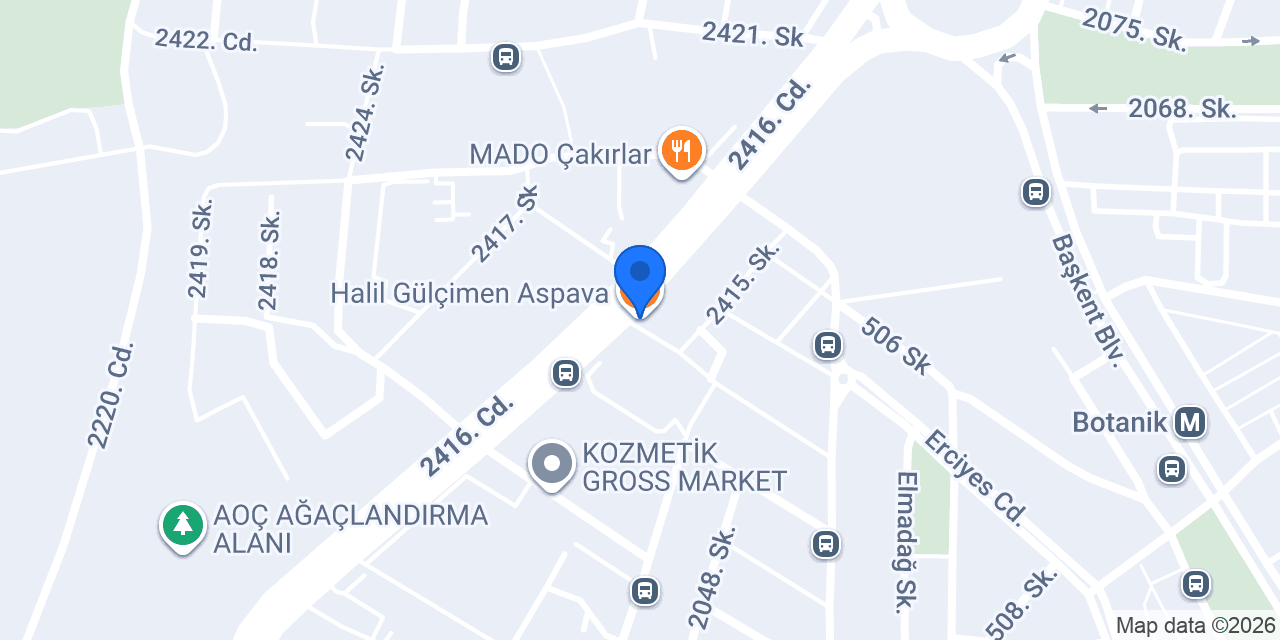 Halil Gülçimen Aspava konumu