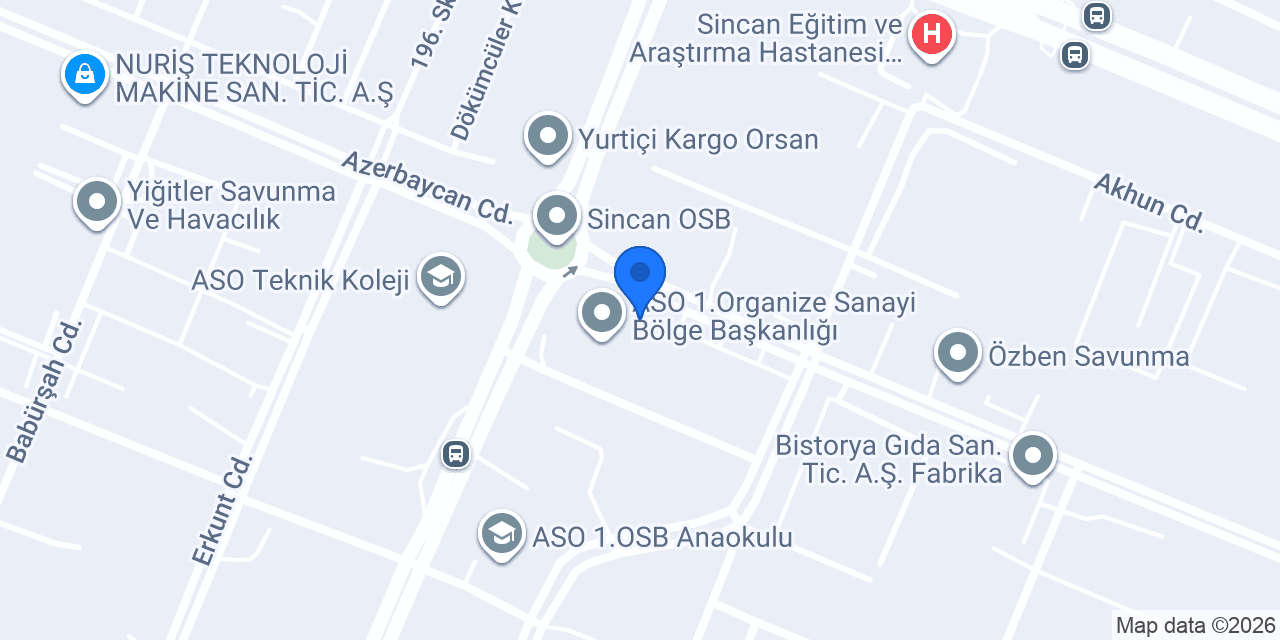 Mir Gümrük Müşavirliği konumu