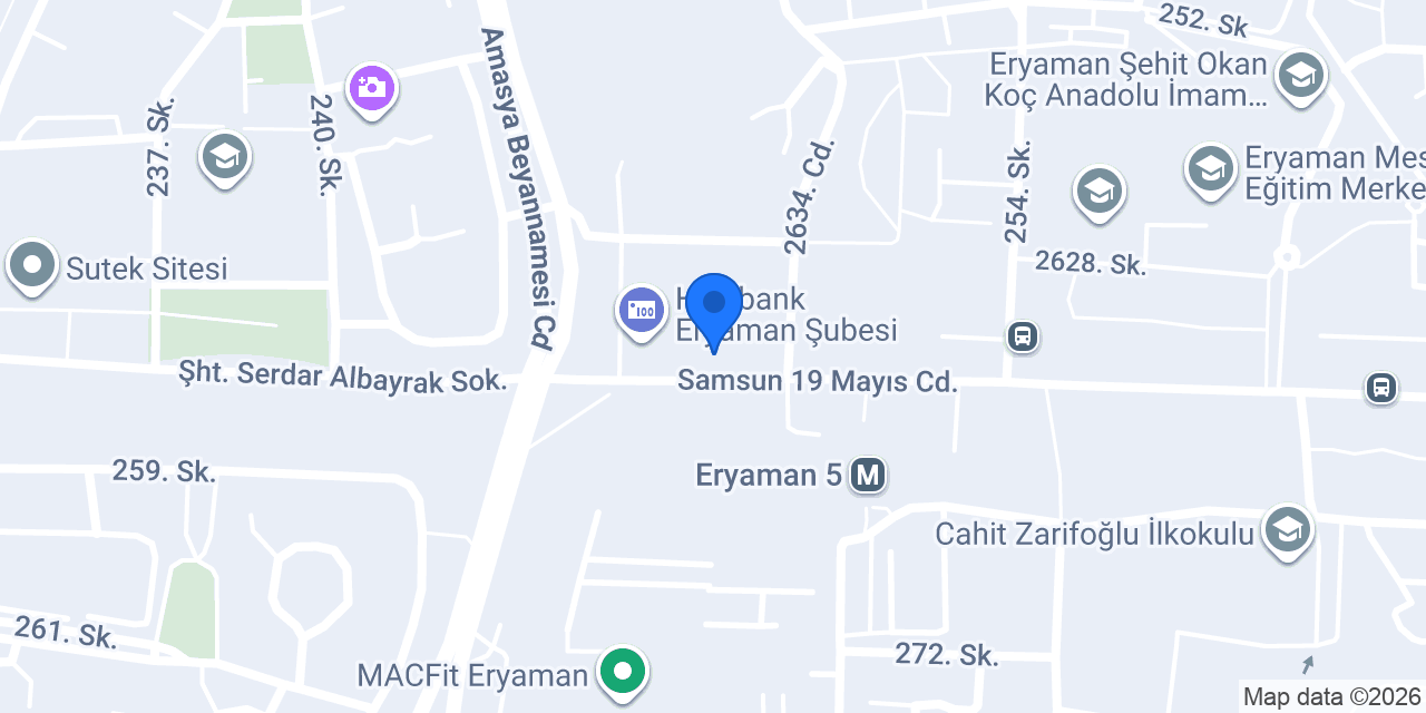 VakıfBank Eryaman Şubesi konumu