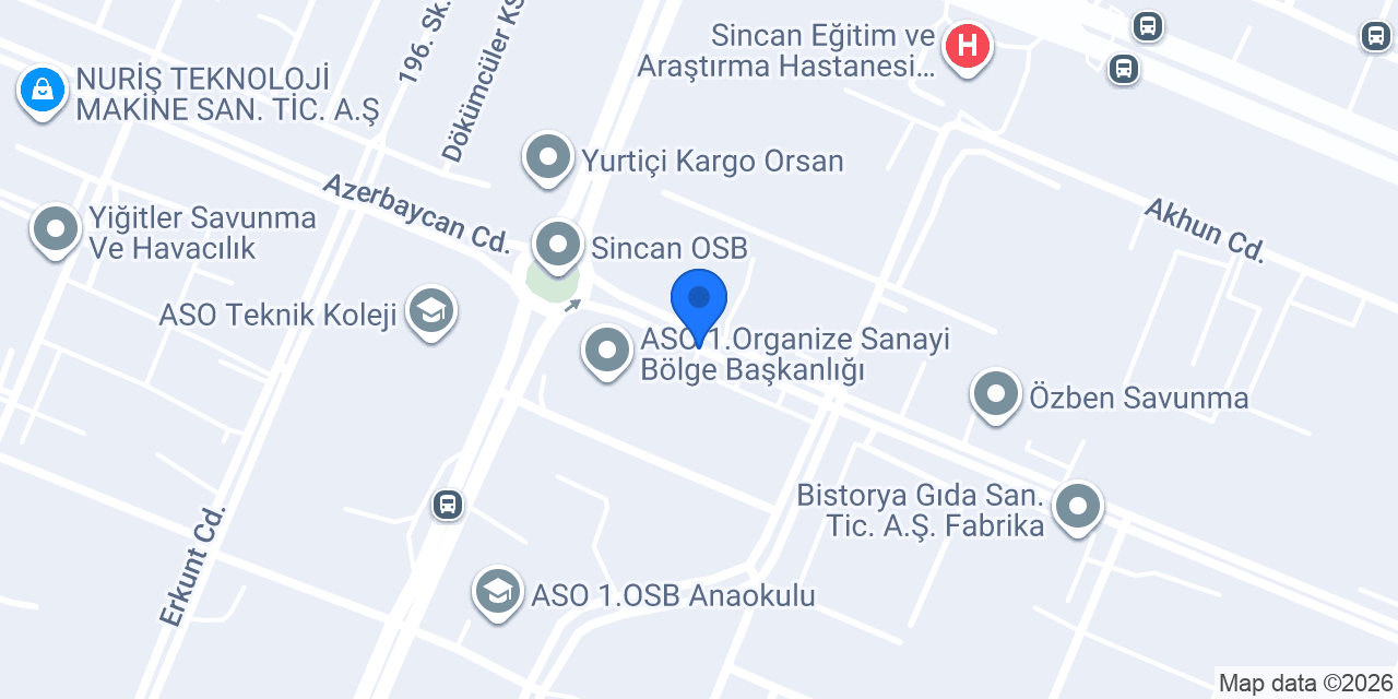 Osb Eczanesi konumu