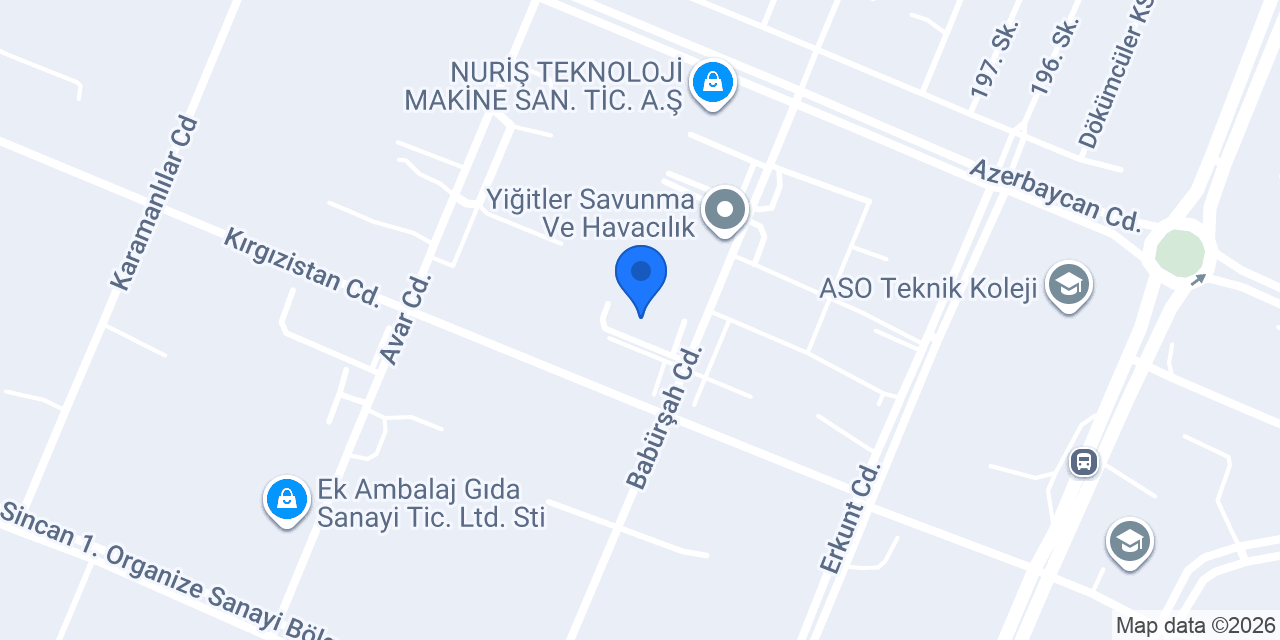 Atlas Global Mekatronik A.Ş. konumu