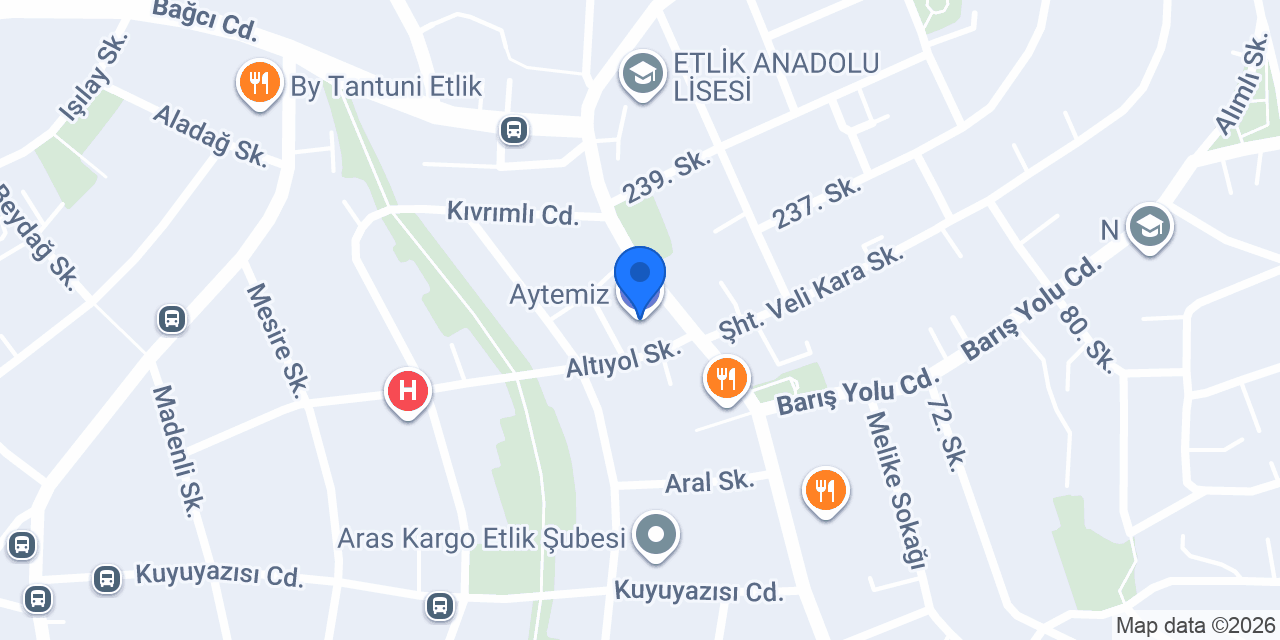 Aytemiz konumu