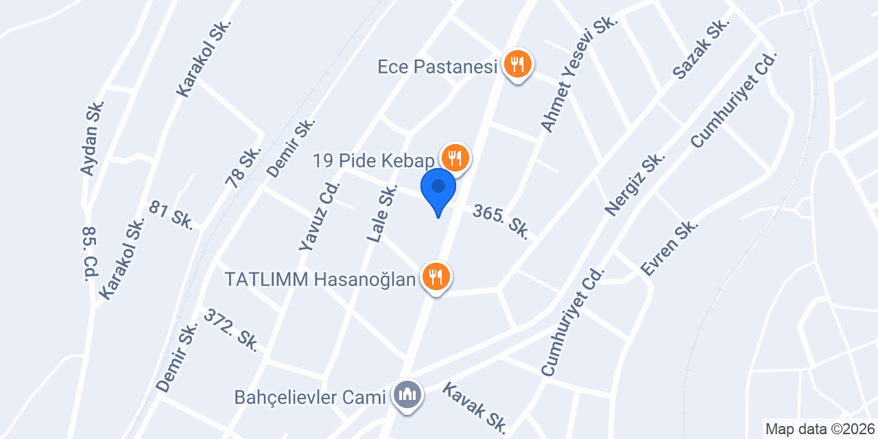 Azim Taş fırın cafe tchibo konumu