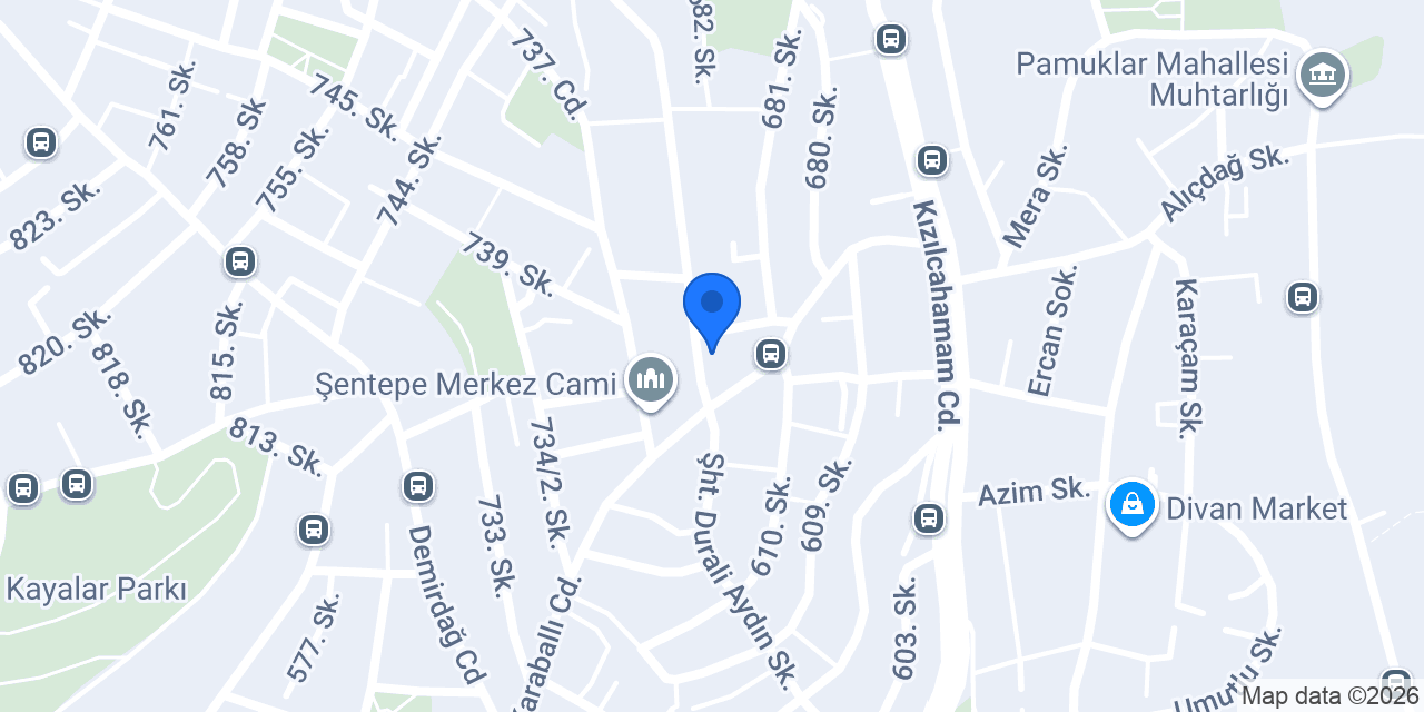 Merkez Eczanesi konumu