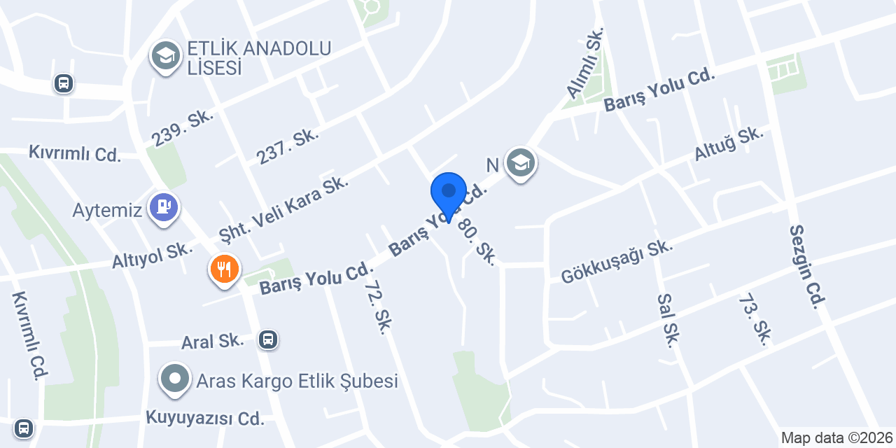 Etlik talebe yurdu konumu
