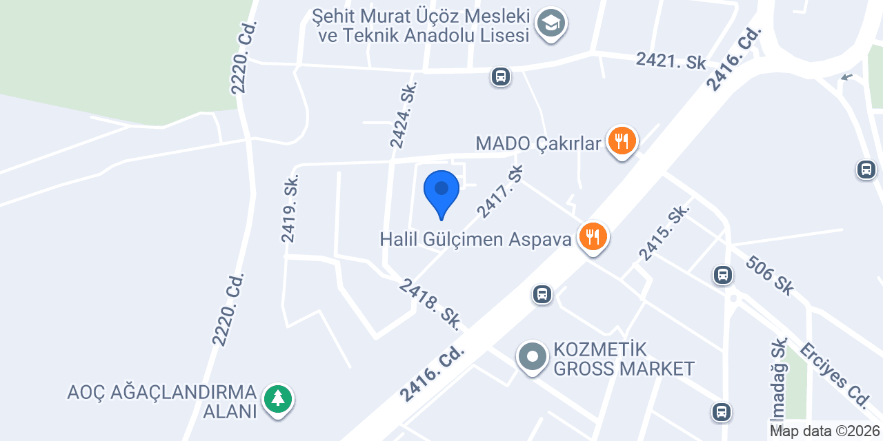 Hedef Akademi Okulları konumu