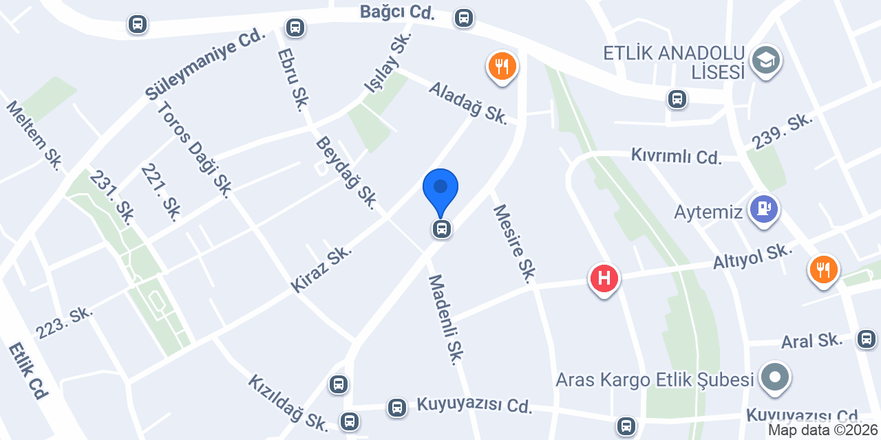 ÇakırBey Çiğköfte konumu