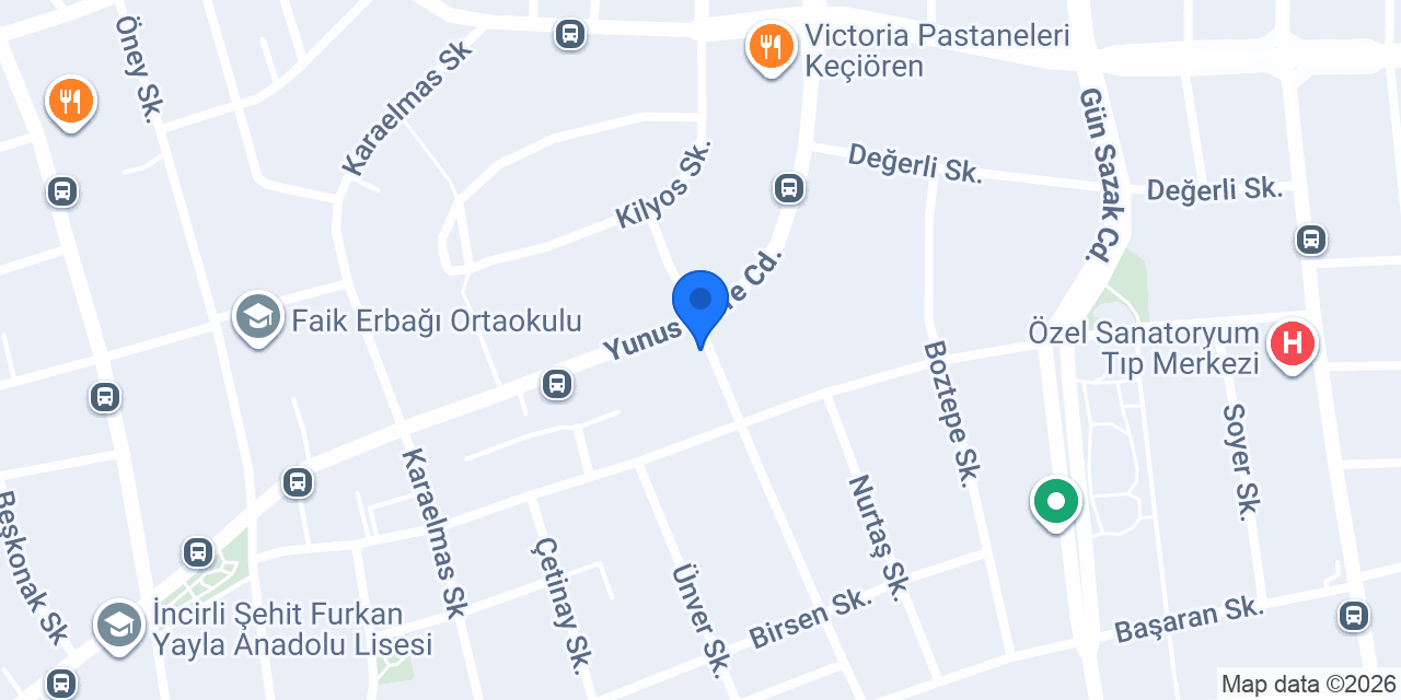 Diş Hekimi Mehmet Elverdi konumu