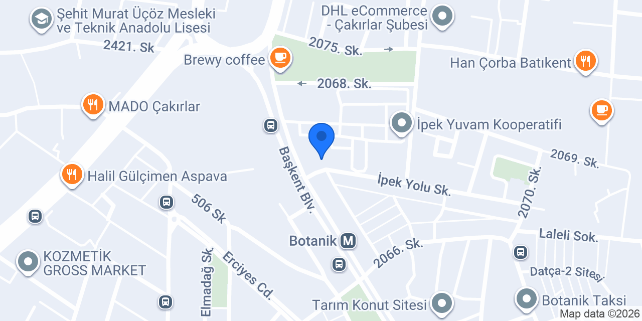 Deep Teknik Bilişim konumu