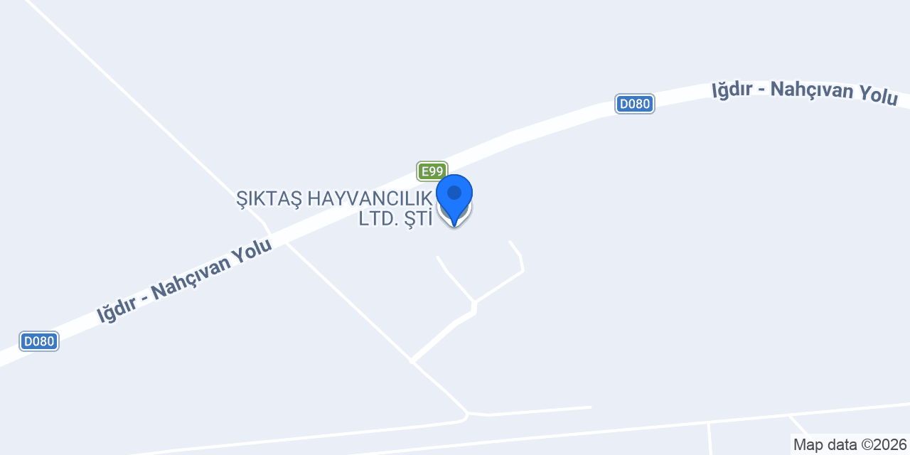 ŞIKTAŞ HAYVANCILIK LTD. ŞTİ. konumu