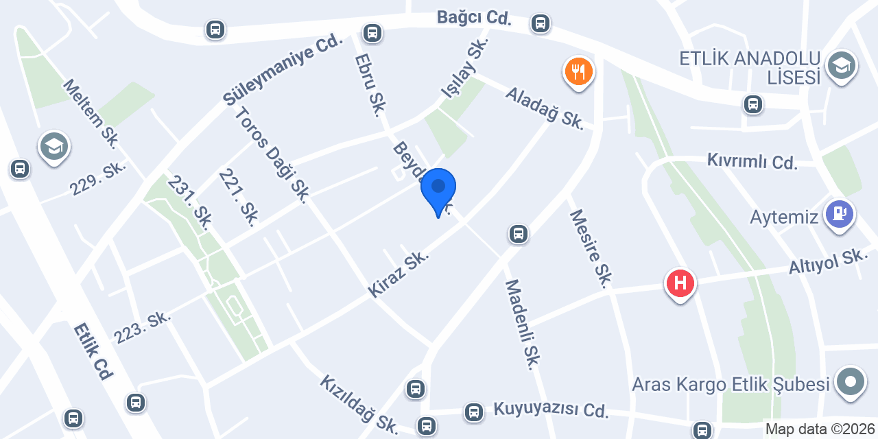 Aoç Elmacık Su konumu
