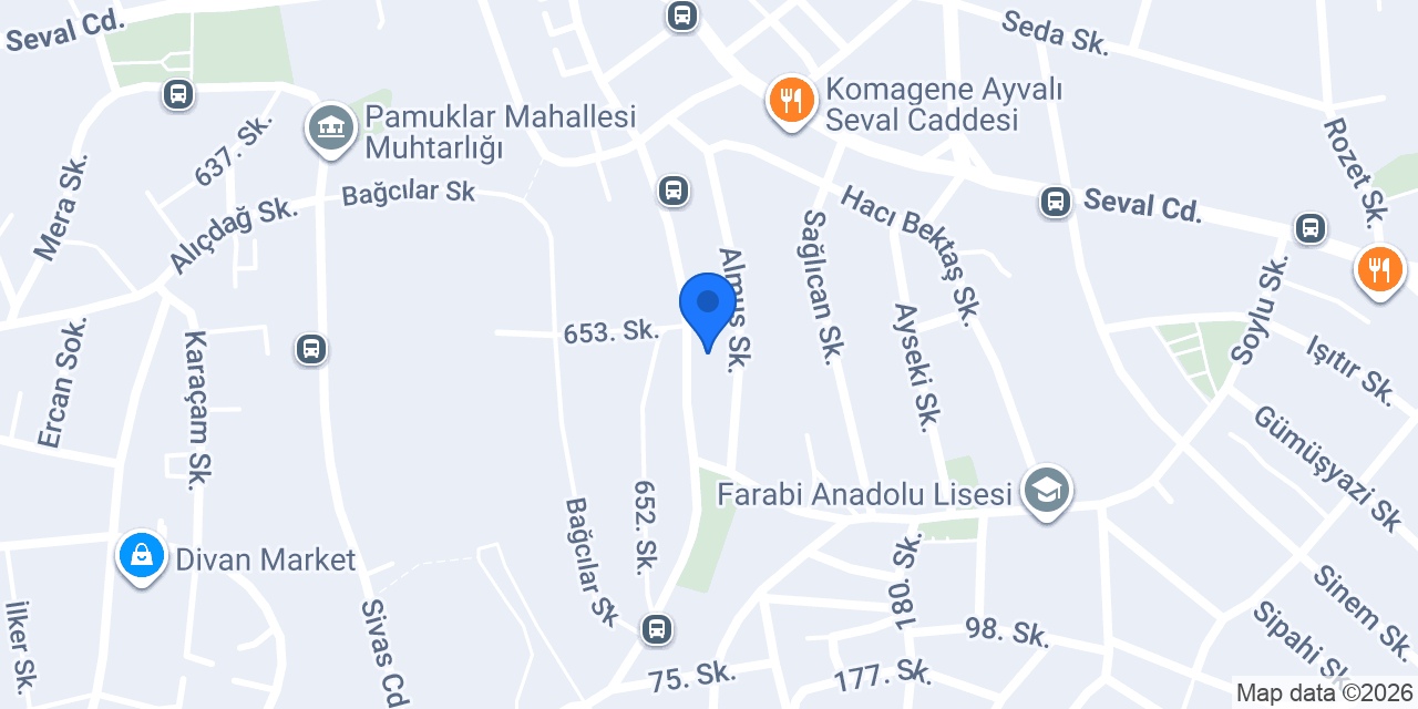 Elsem Çiçekçilik konumu