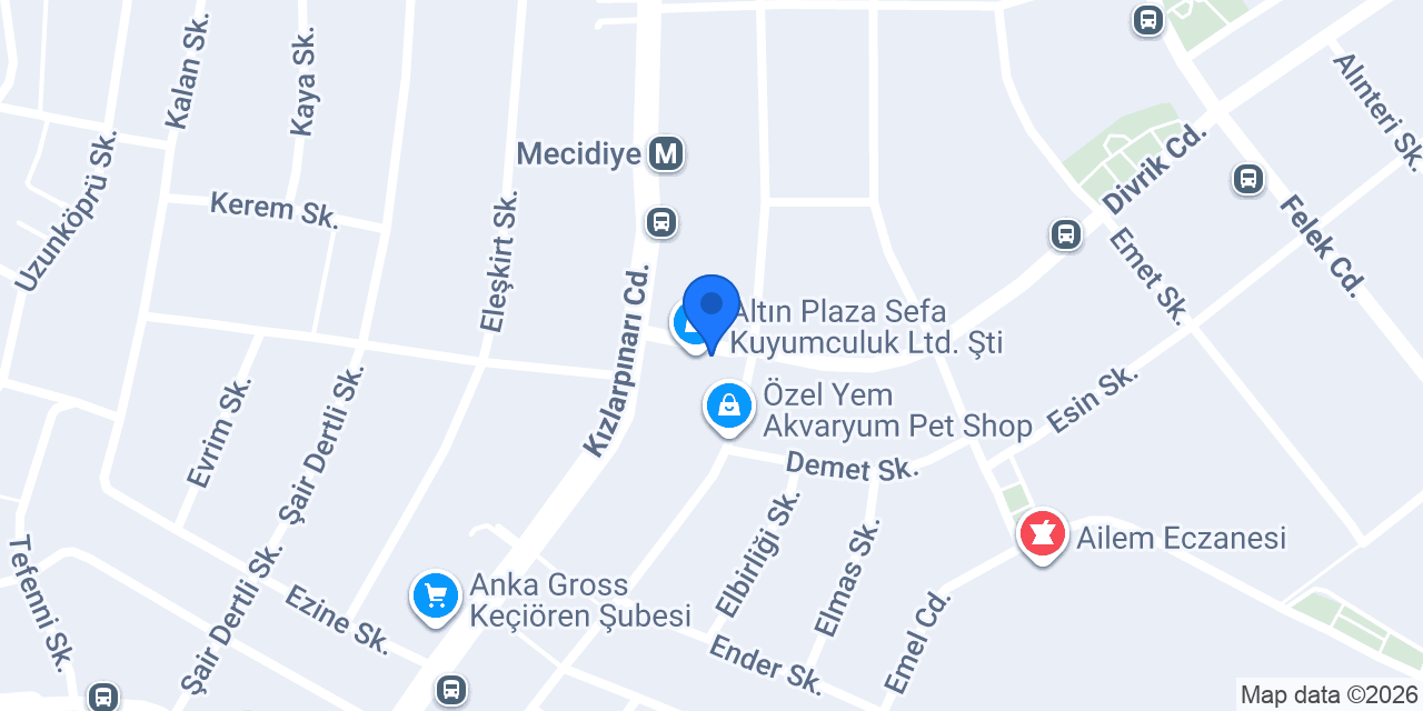 Diş Hekimi Tuncay Erginay konumu