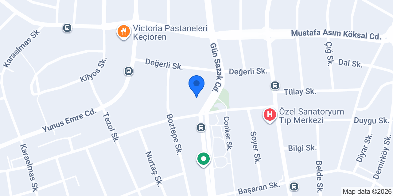 Berna Eczanesi konumu