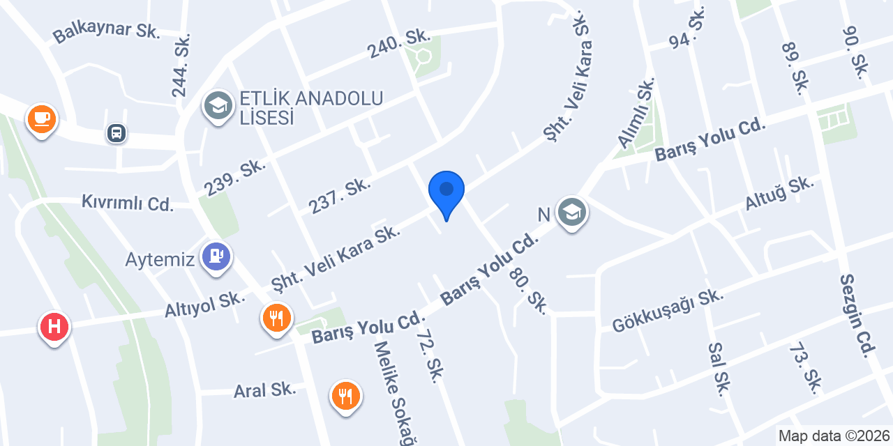 YENİ BARIŞ ECZANESİ konumu