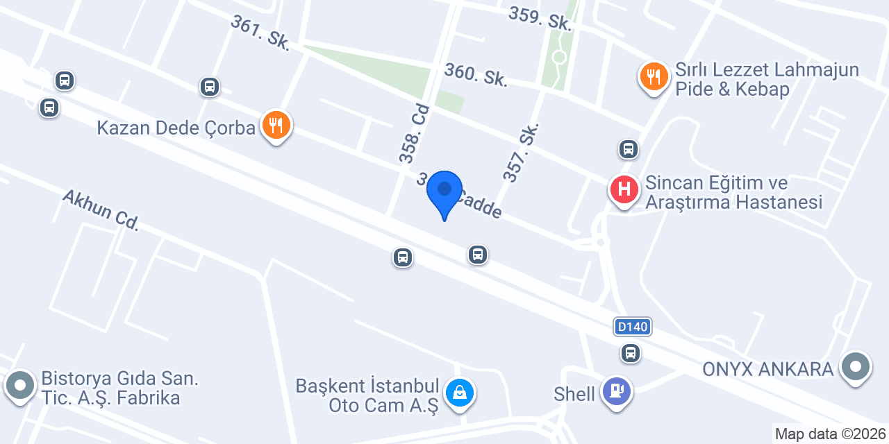 Künefe Katmer Sarayı konumu