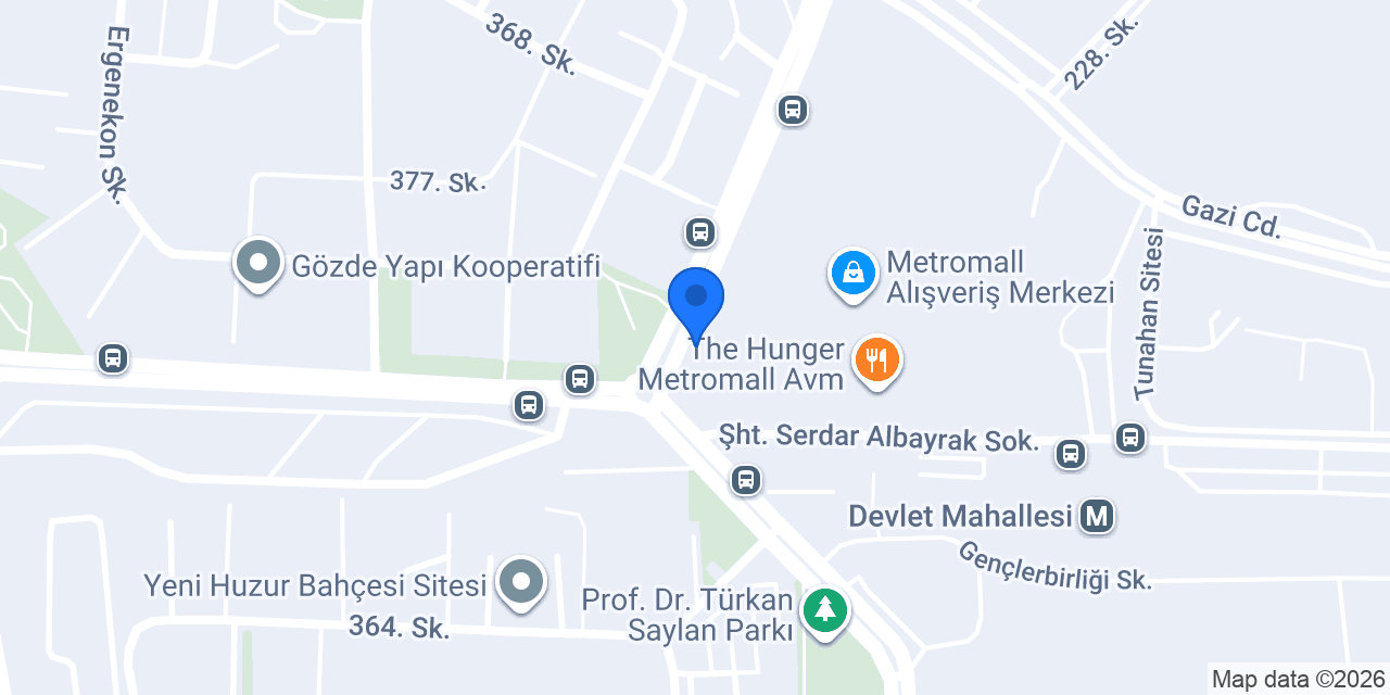 Eryaman Pilates Stüdyosu konumu