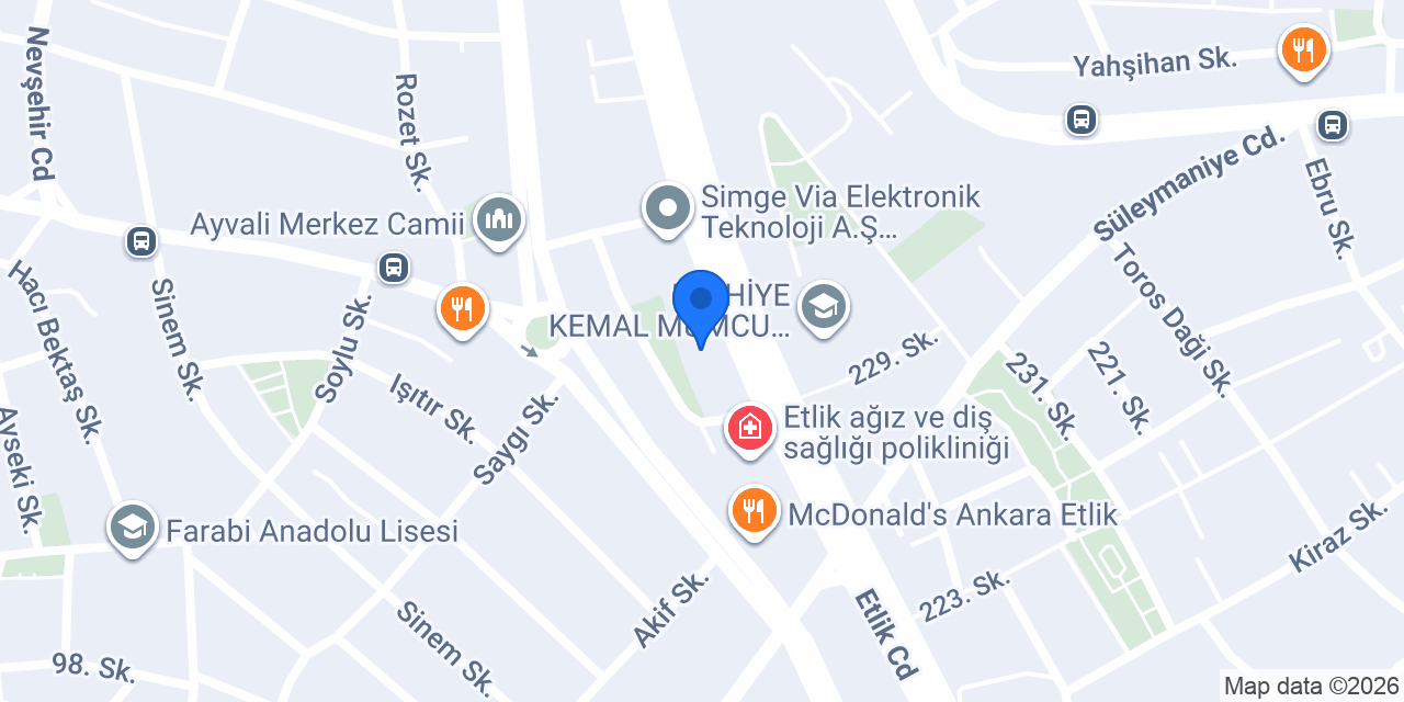 BEDAŞ ELEKTRİK İNŞAAT SAN. TİC. LTD. ŞTİ. konumu