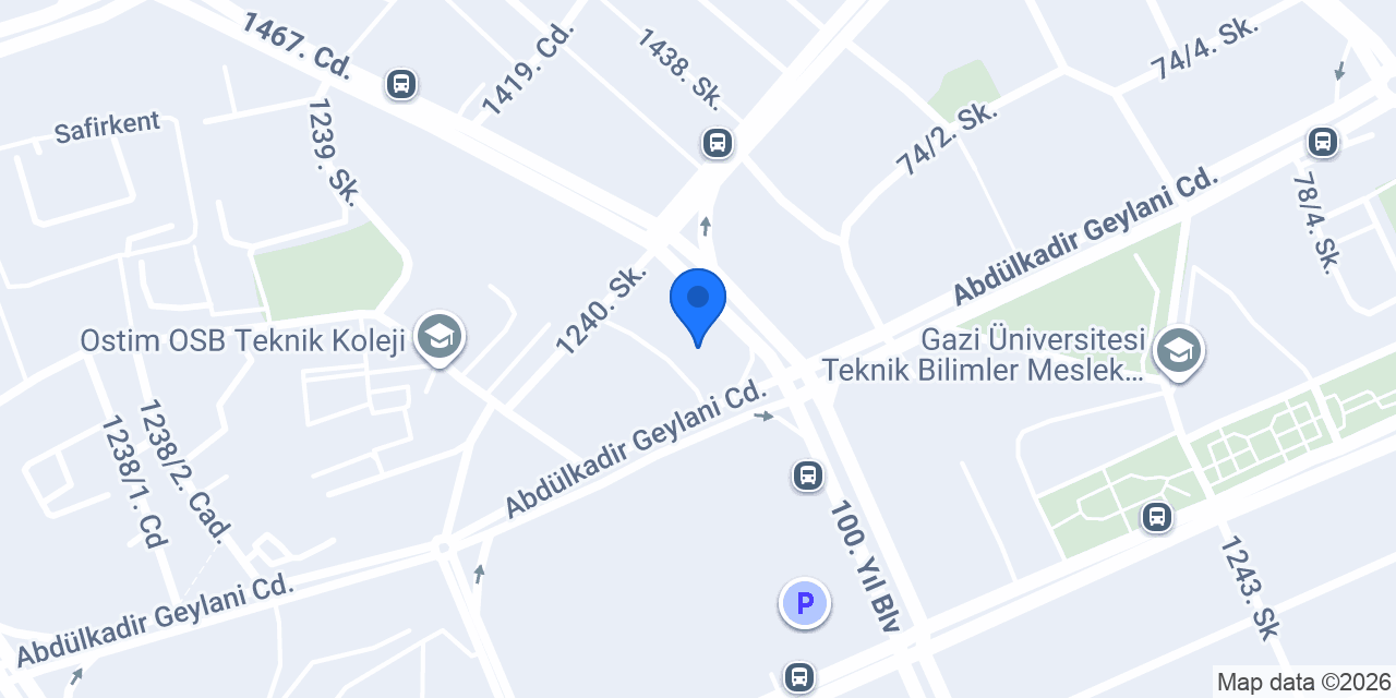 Ankasim Elektrik konumu