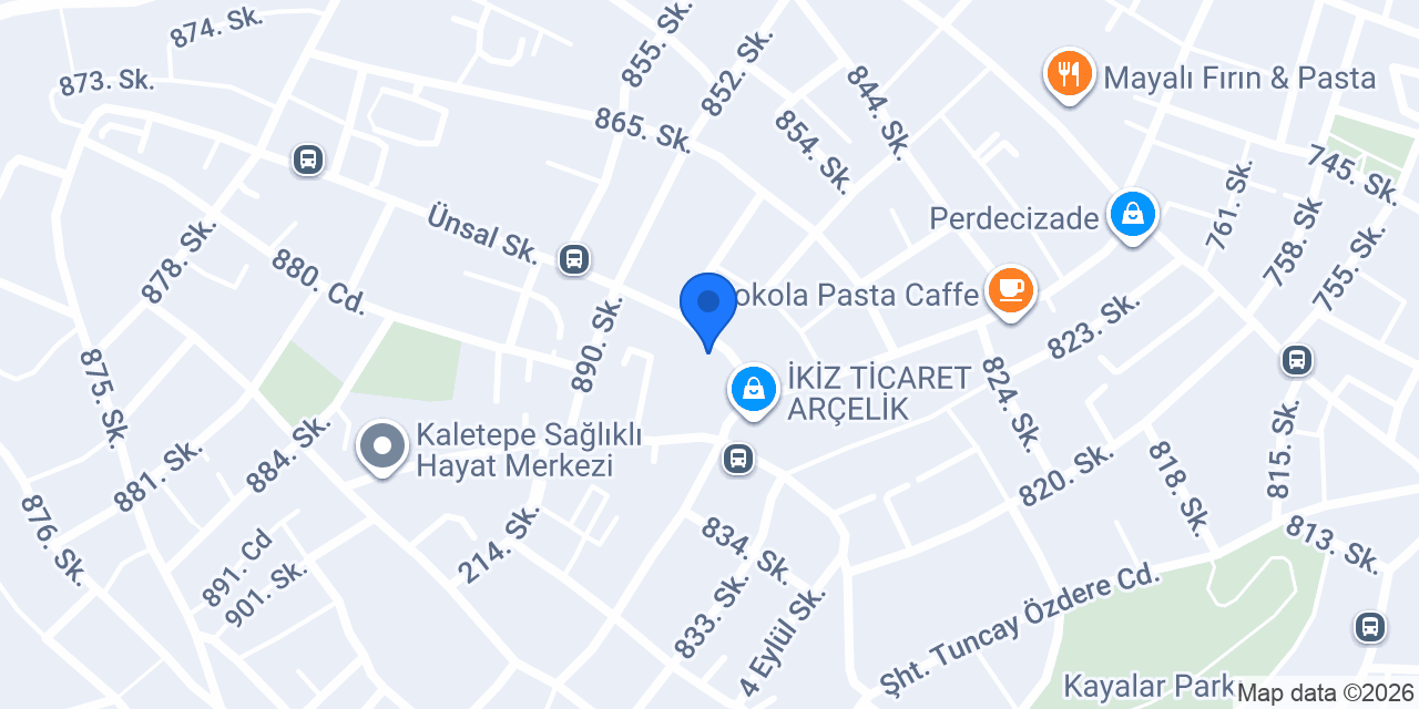 Kozan Eczanesi konumu