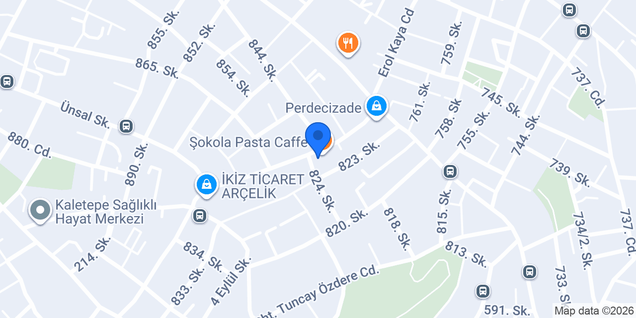 Özçelik Erkek Kuaförü konumu