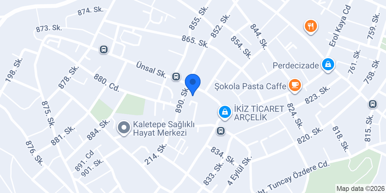 Vadi Bahçe Anaokulu konumu