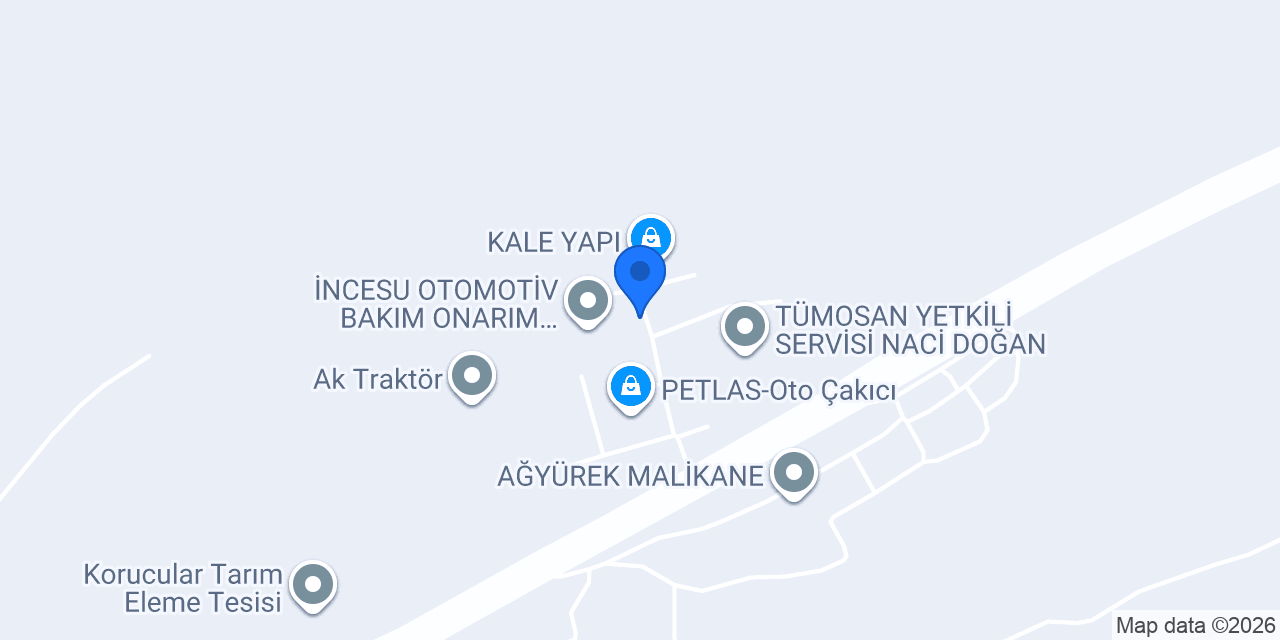 Saraç metal konumu