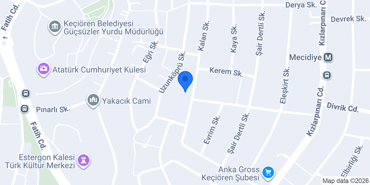 Gazi Halı Yıkama konumu