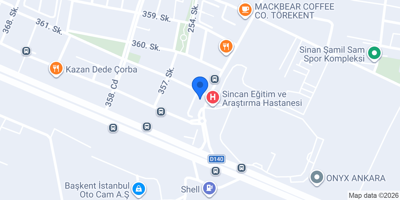 KARDEŞ ECZANESİ (SİNCAN) konumu