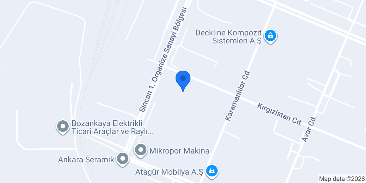 Kalıpsan Savunma Havacılık konumu