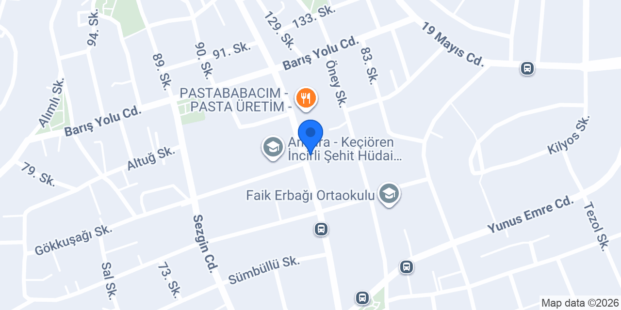 Yiğitbey Tatlıcısı konumu