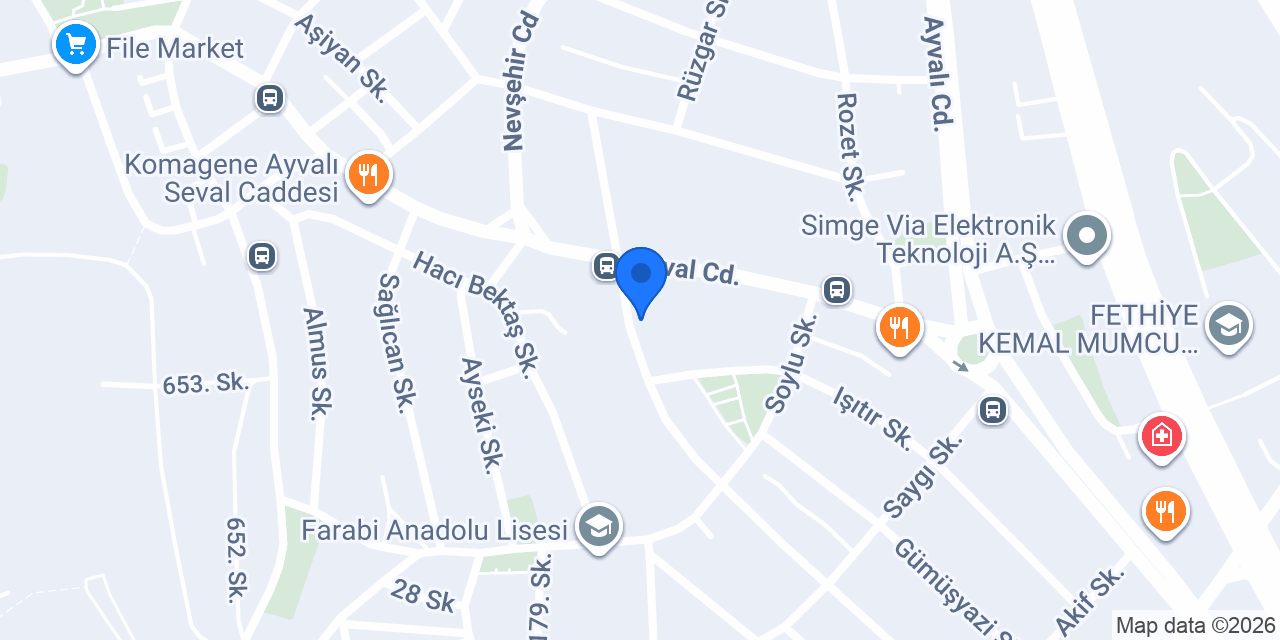 Mutlu AV BAYİ konumu