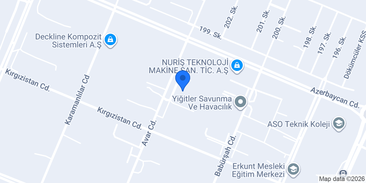 Ersa Mobilya konumu