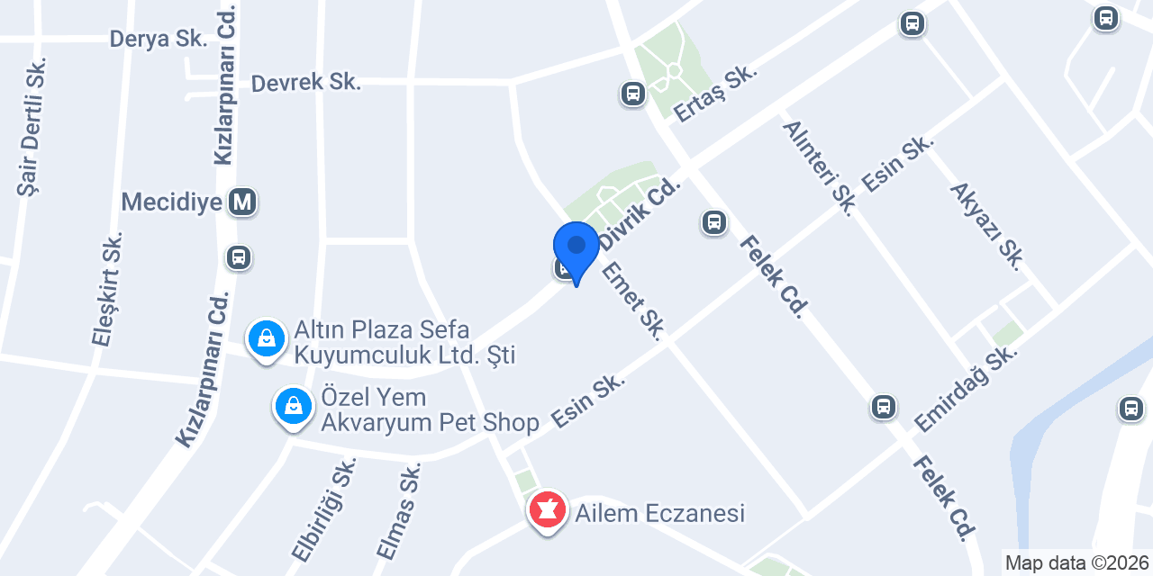 Larissa Bayan Kuaförü konumu