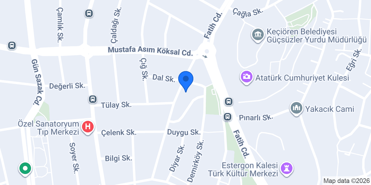 Duayen Kurs konumu