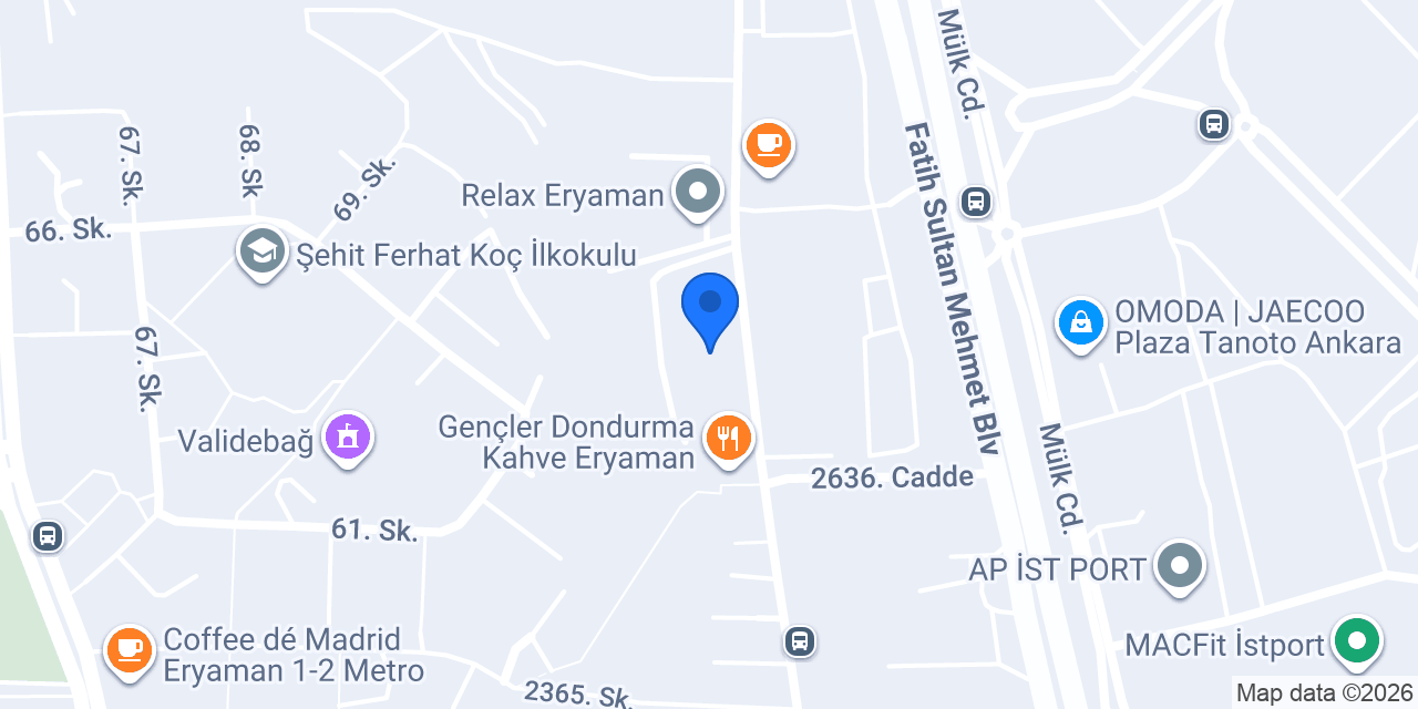 Hepi Hediye Dükkanı konumu
