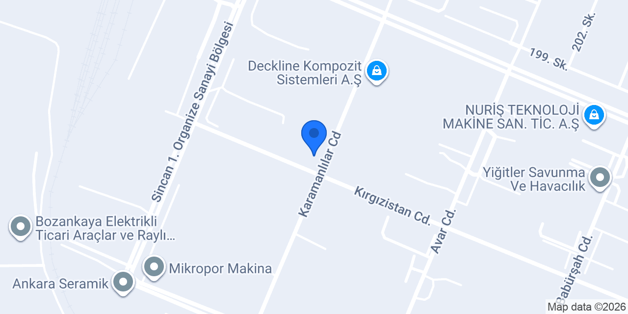 Destek Kalıp konumu