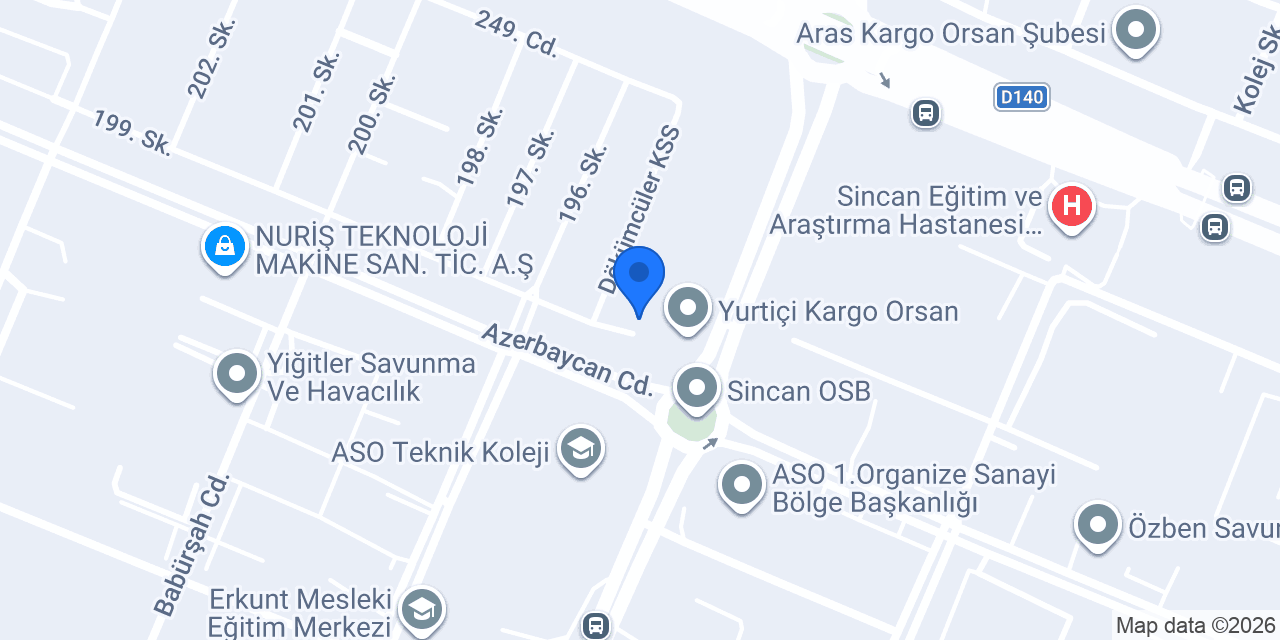 Şenol restaurant konumu