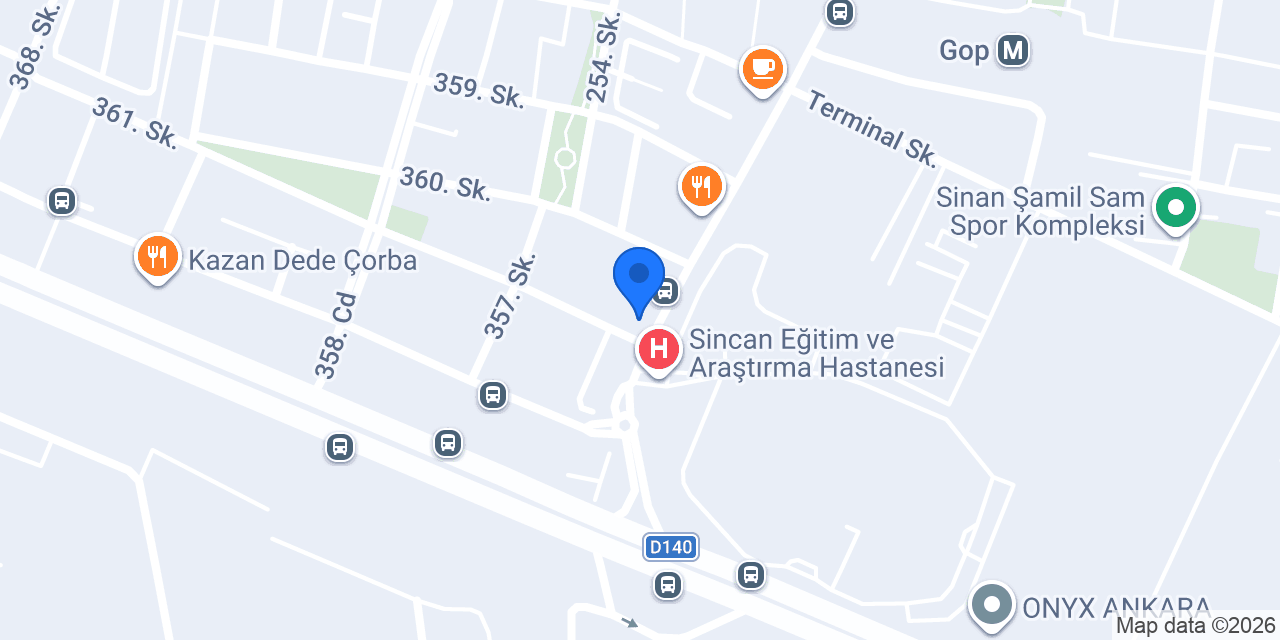 Tuğra Eczanesi (SİNCAN) konumu