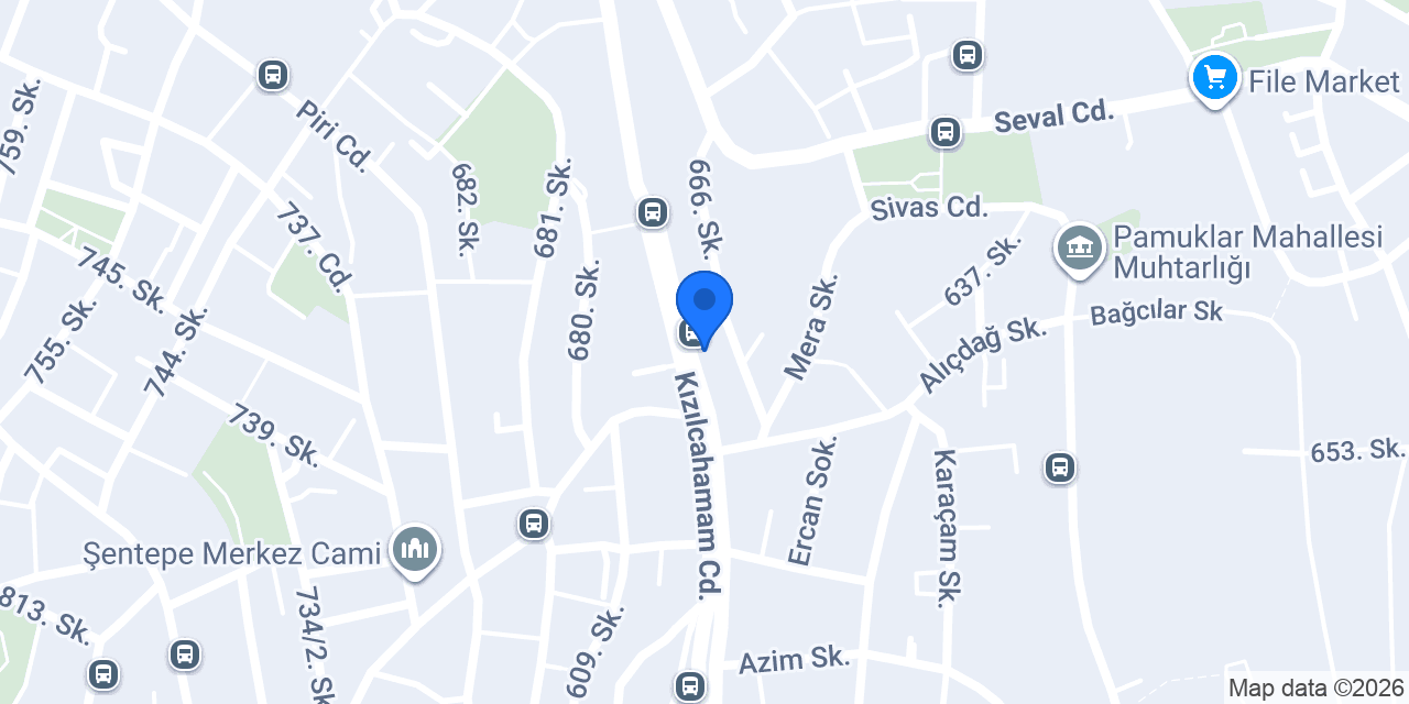 Solmaz Mobilya konumu