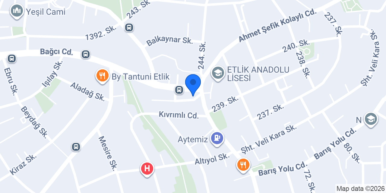 Beyaz Kırtasiye konumu