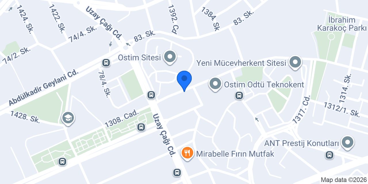 ANKARA KALİBRASYON konumu